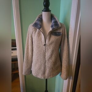 Pendleton Fleece Zip Up Coat